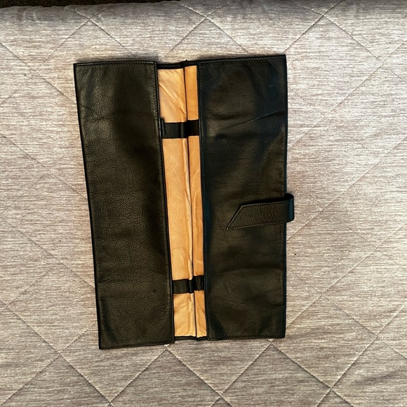 Leather Tie pouch - Picture 3 of 3